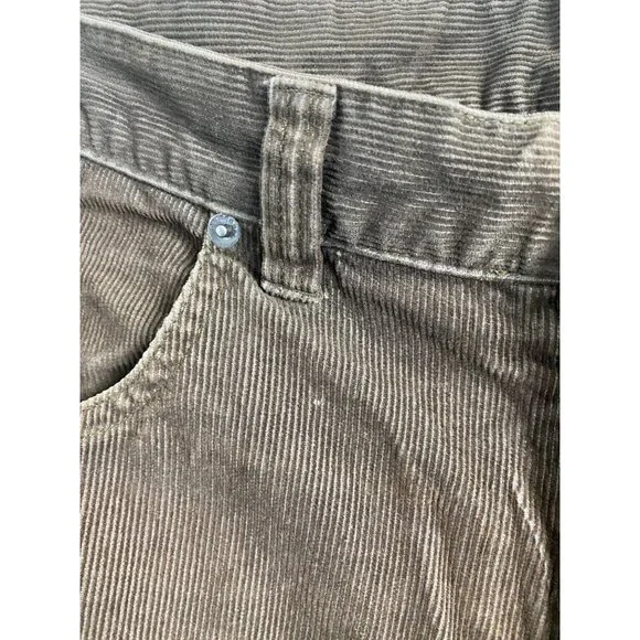 Patagonia Organic Cotton Brown Corduroy Pants Men size 33 Classic 31" - Picture 13 of 16